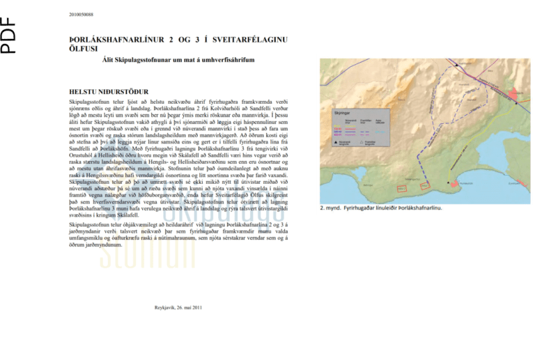 Read more about the article Þorlákshafnarlínur 2&3