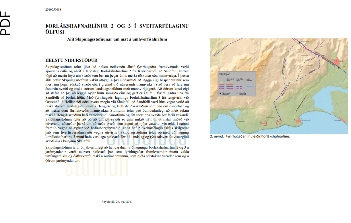 Read more about the article Þorlákshafnarlínur 2&3