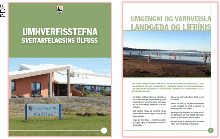 Read more about the article Umhverfisstefna Ölfus