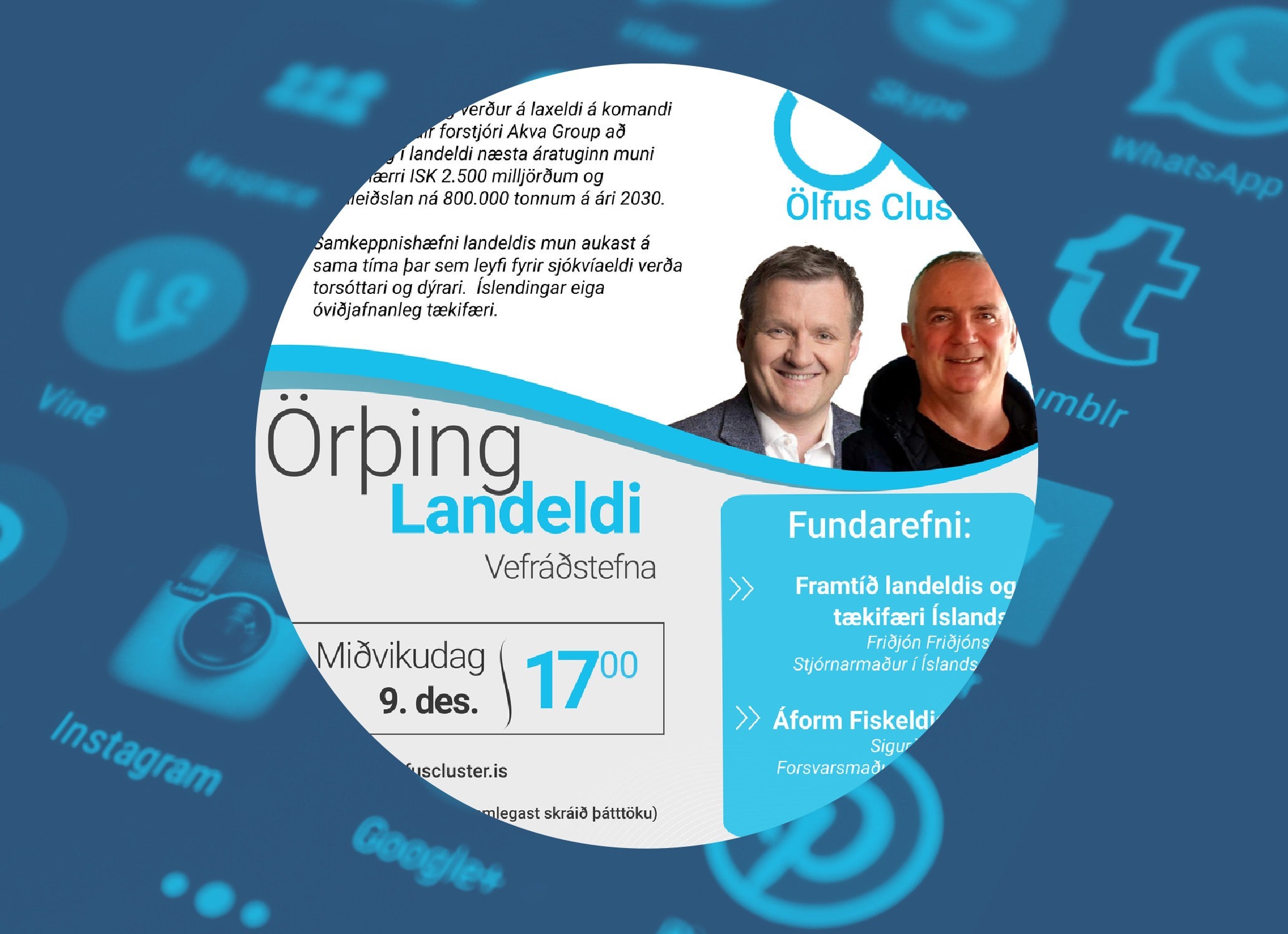 Read more about the article Örþing í Ölfusi á vefnum