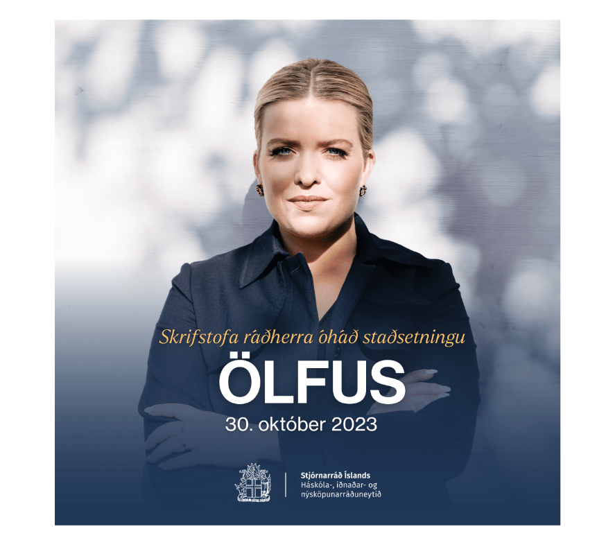 You are currently viewing Skrifstofa háskóla-, iðnaðar- og nýsköpunarráðherra